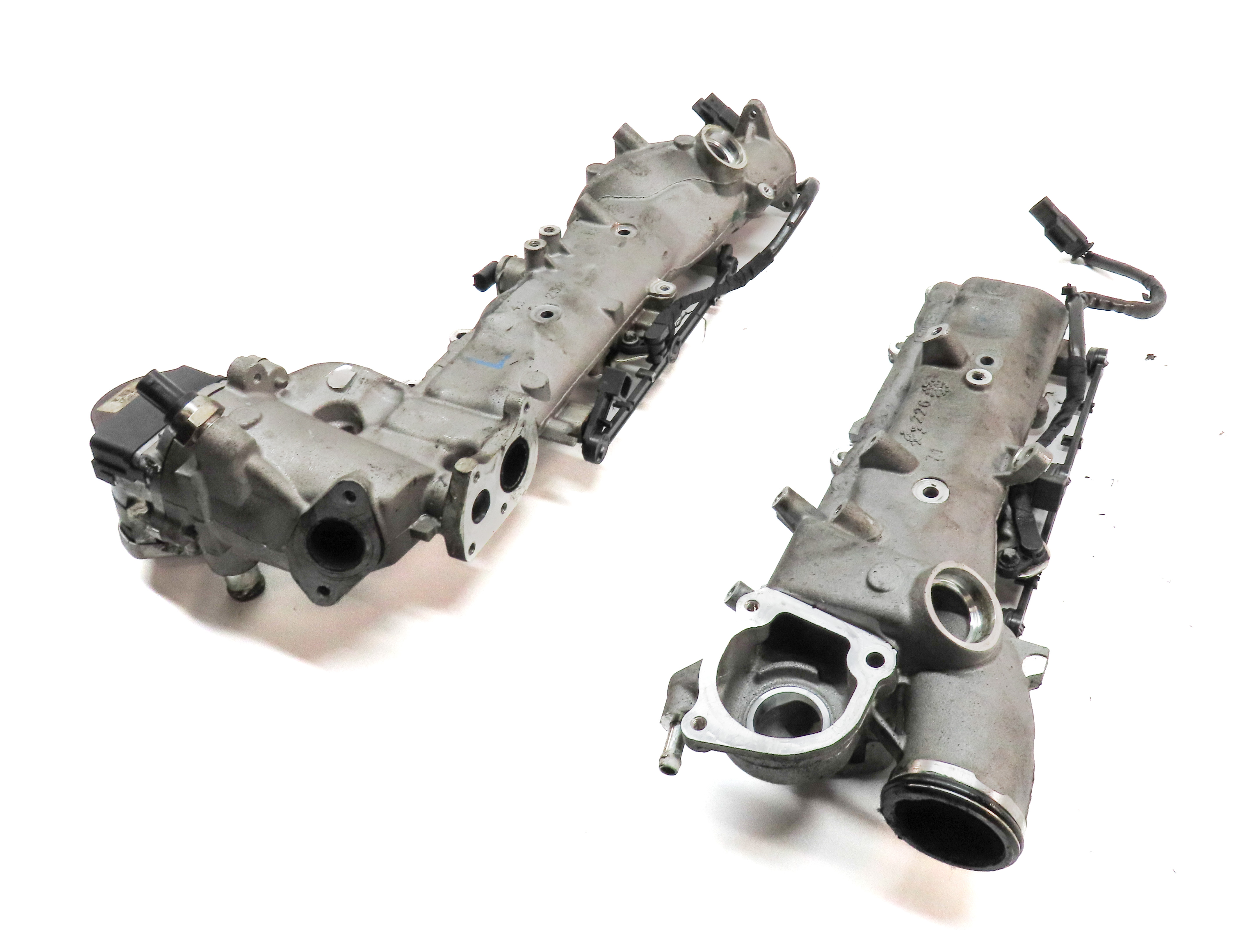 09-13 MERCEDES GL ML R (W164 W251 X164) 3.0L OM642 DIESEL INTAKE MANIFOLD SET/2 — exact item pictured